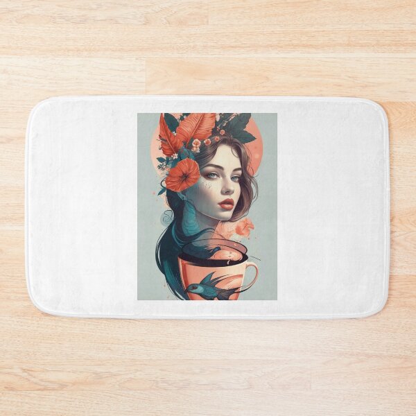 Item preview, Reflections in Bloom: A Surreal Cup of Nature designed and sold by KilianSzmid.
