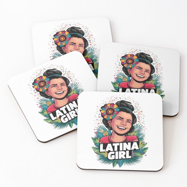 Item preview, Latina Girl Flower Style designed and sold by MagChoCreations.