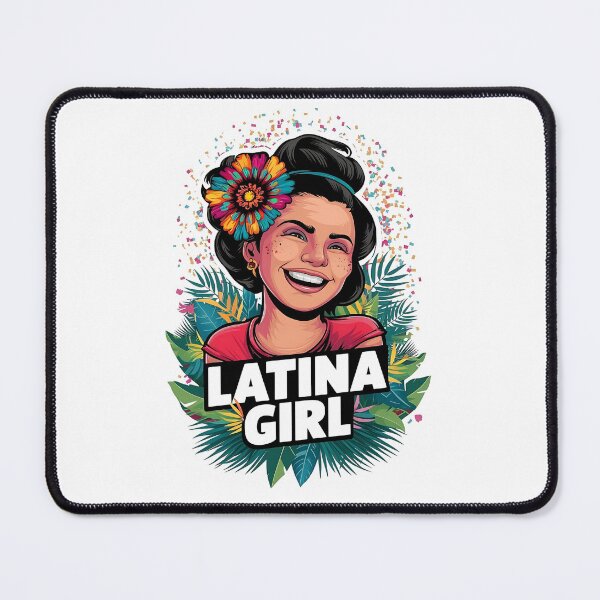 Item preview, Latina Girl Flower Style designed and sold by MagChoCreations.