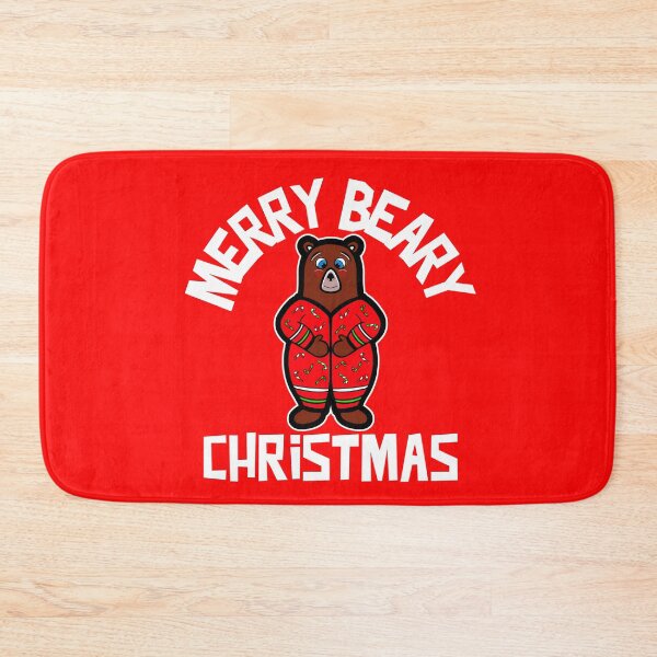 Item preview, Christmas Bear Pun designed and sold by Sartoris Art.