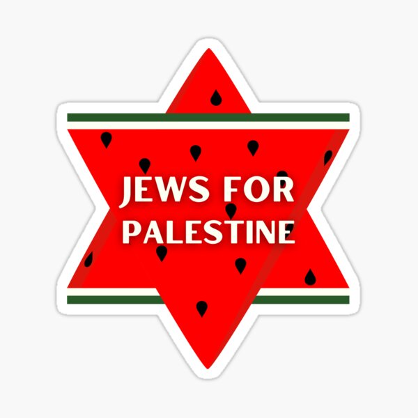 Item preview, Watermelon Star Of David Jews For Palestine designed and sold by ClassicRose.
