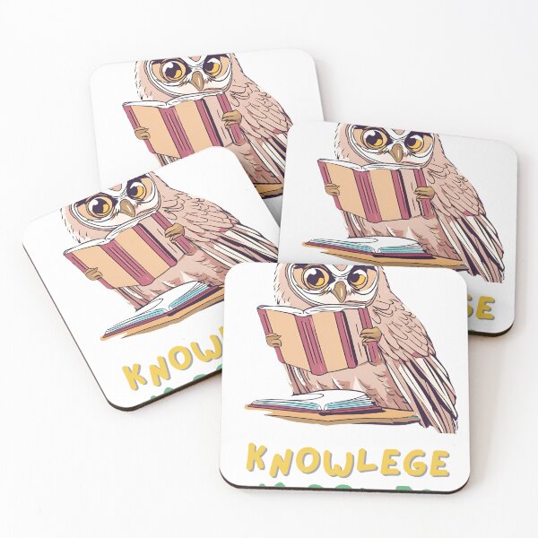 Item preview, knowlege is power owl designed and sold by Chashley.
