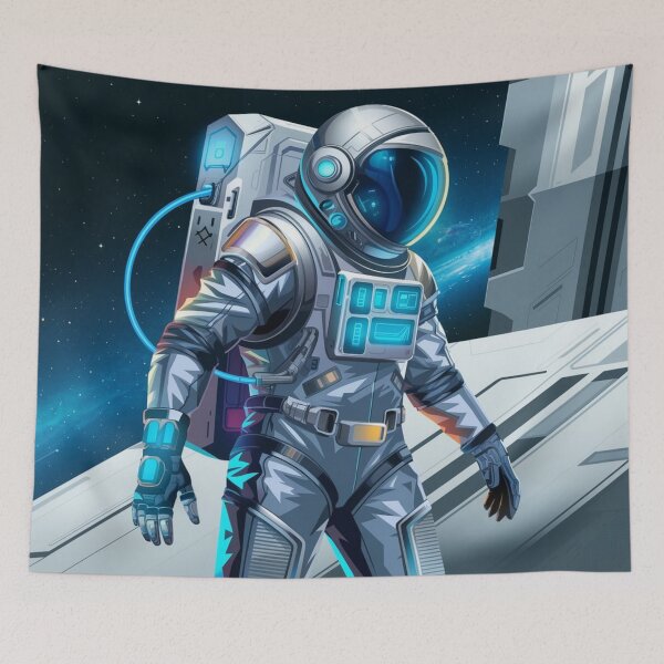 Item preview, Futuristic Space Explorer designed and sold by Dualvogue009.