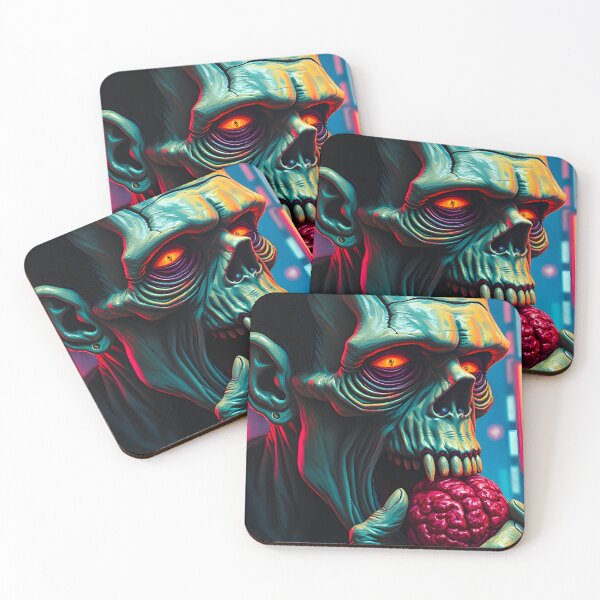 Item preview, Frankenstein Eating Brains  designed and sold by MatrixTattoo.