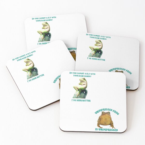 Item preview, Unimpressed Frog HD Sticker Set / T Shirt designed and sold by Designsleashed.