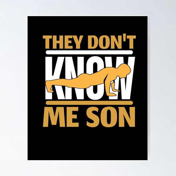 Item preview, they don’t know me son designed and sold by DRE-AM.