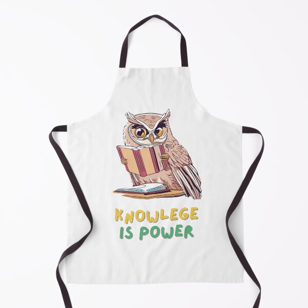 Item preview, knowlege is power owl designed and sold by Chashley.