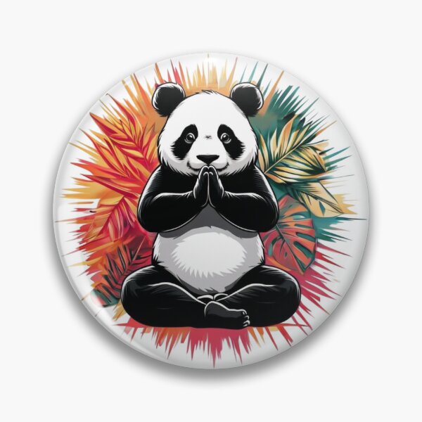 Item preview, Panda Yoga Posture designed and sold by homeaven.