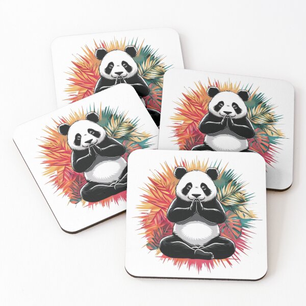Item preview, Panda Yoga Posture designed and sold by homeaven.