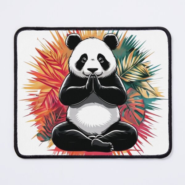 Item preview, Panda Yoga Posture designed and sold by homeaven.