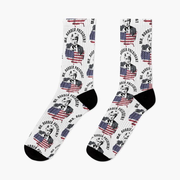 Item preview, Mr. Border President, Trump designed and sold by Tiffany Roy.