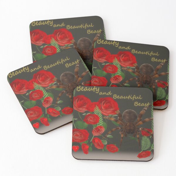 Item preview, Big spider Tarantula and red rosses  designed and sold by Atarac.
