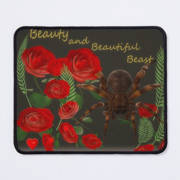 Item preview, Big spider Tarantula and red rosses  designed and sold by Atarac.