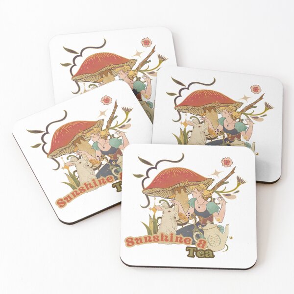 Item preview, Cottagecore Sunshine & Tea designed and sold by FitEnvy.