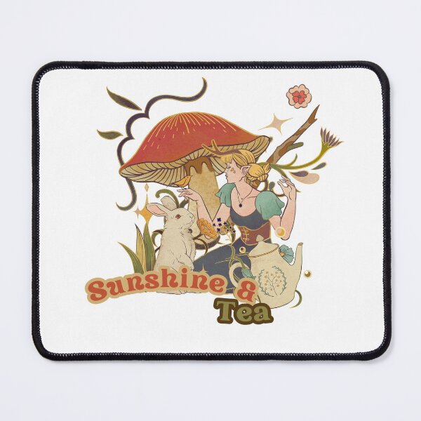 Item preview, Cottagecore Sunshine & Tea designed and sold by FitEnvy.