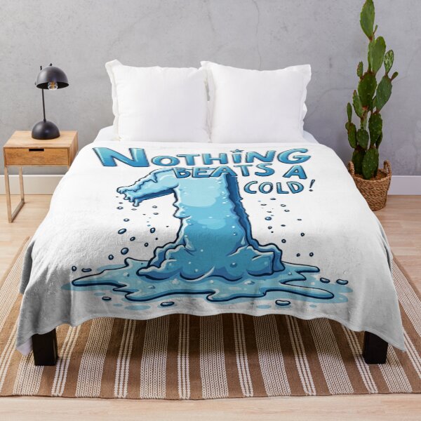 Item preview, Nothing Beats a Cold One Funny Design designed and sold by FunnyFarmDesign.