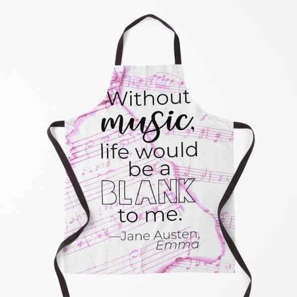 Item preview, Sin música, la vida sería un vacío para mí designed and sold by NerdyThreadArt.