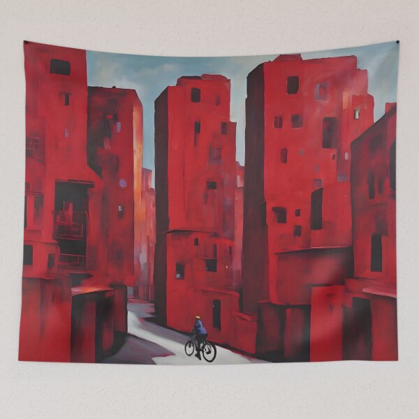 Item preview, Paths of Red designed and sold by Creaciontrompiz.