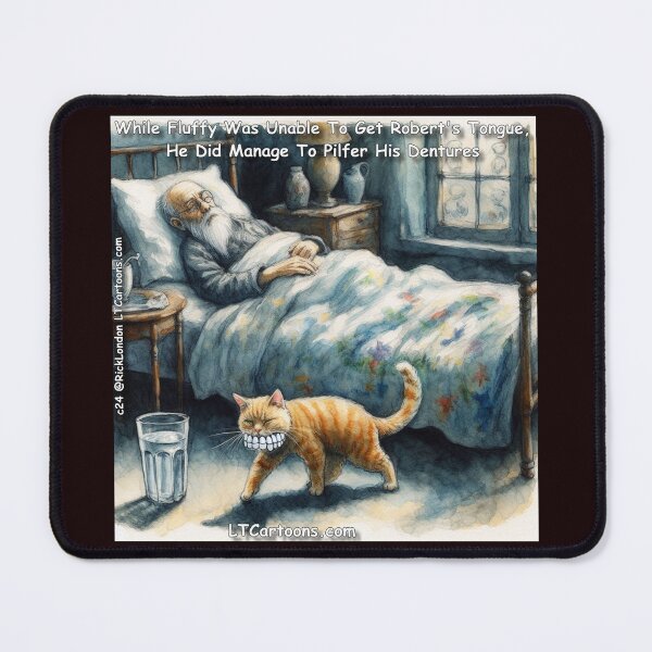 Item preview, What's Wrong? Cat Got Your Dentures?  designed and sold by Rick London Gifts.