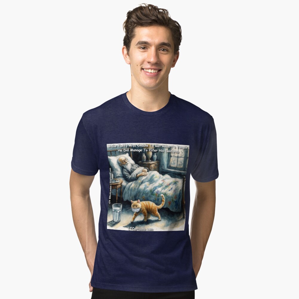Item preview, Tri-blend T-Shirt designed and sold by ltcartoons.