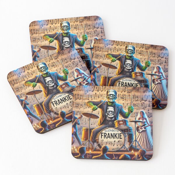 Item preview, Undead Beats: Frankie & Elizabeth's Haunted Concert designed and sold by MySheetMusicArt.