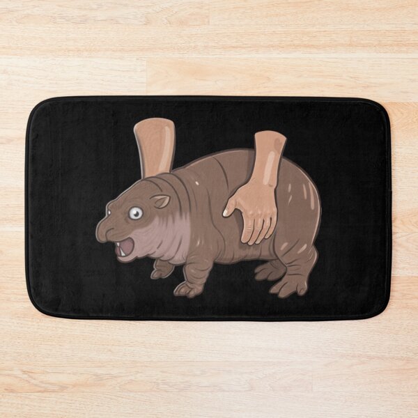 Item preview, Moo Deng the Carried Hippo designed and sold by savecloth.