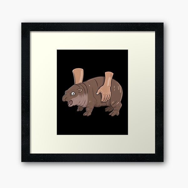 Item preview, Moo Deng the Carried Hippo designed and sold by savecloth.