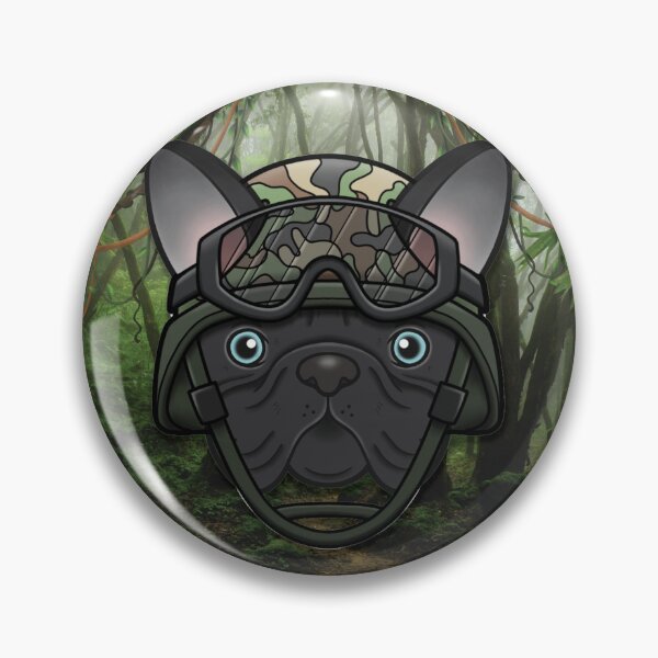 Aperçu de l'œuvre Sergent FrenchBull créée et vendue par Funky-Frenchies.