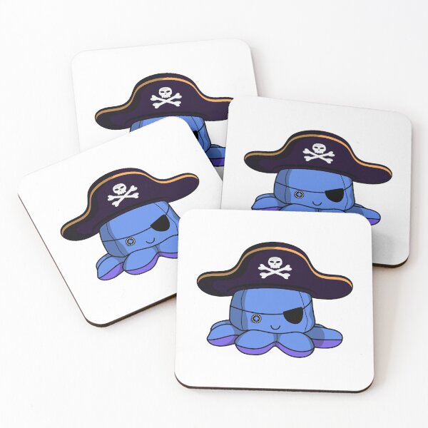 Item preview, Octopus Plushie Pirate designed and sold by Reesh-Store.