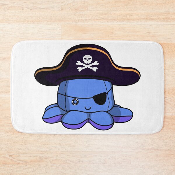 Item preview, Octopus Plushie Pirate designed and sold by Reesh-Store.