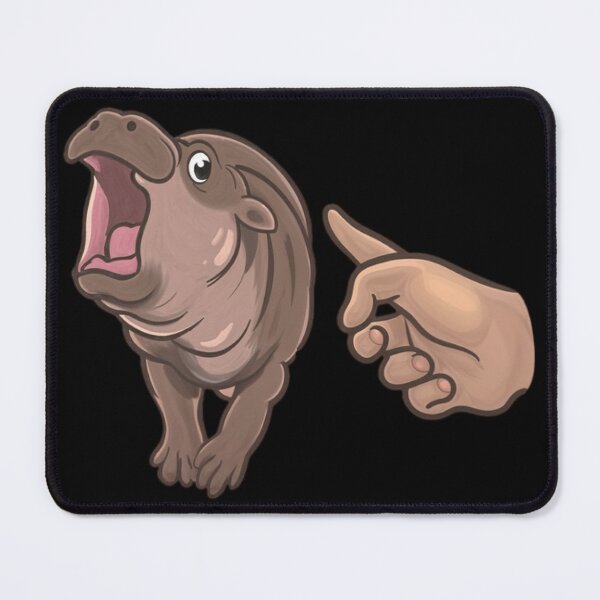 Item preview, Moo Deng the Curious Hippo designed and sold by savecloth.