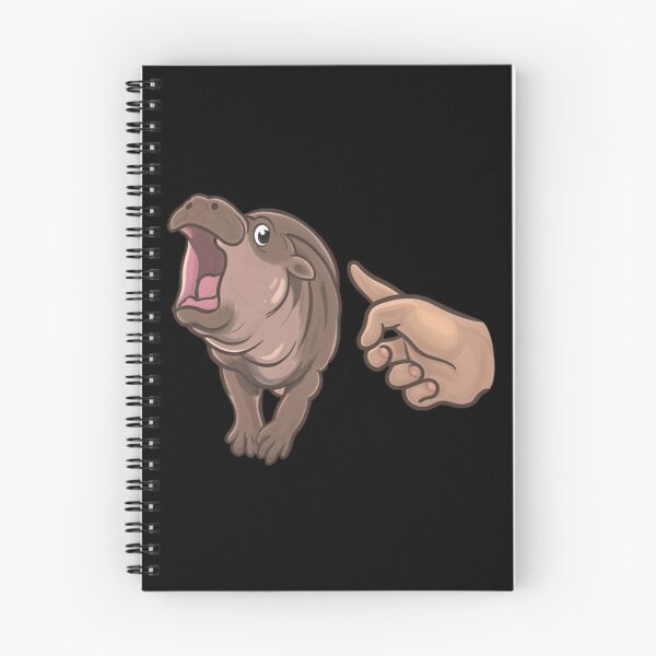 Item preview, Moo Deng the Curious Hippo designed and sold by savecloth.