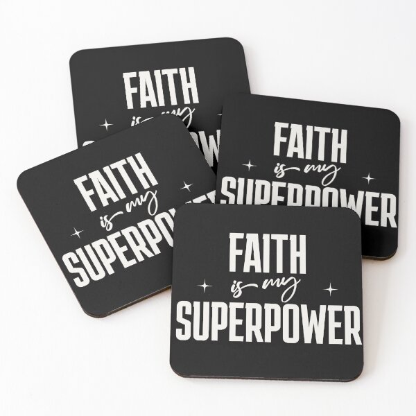 Item preview, Faith Is My Superpower designed and sold by CourageousTees.