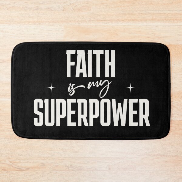 Item preview, Faith Is My Superpower designed and sold by CourageousTees.