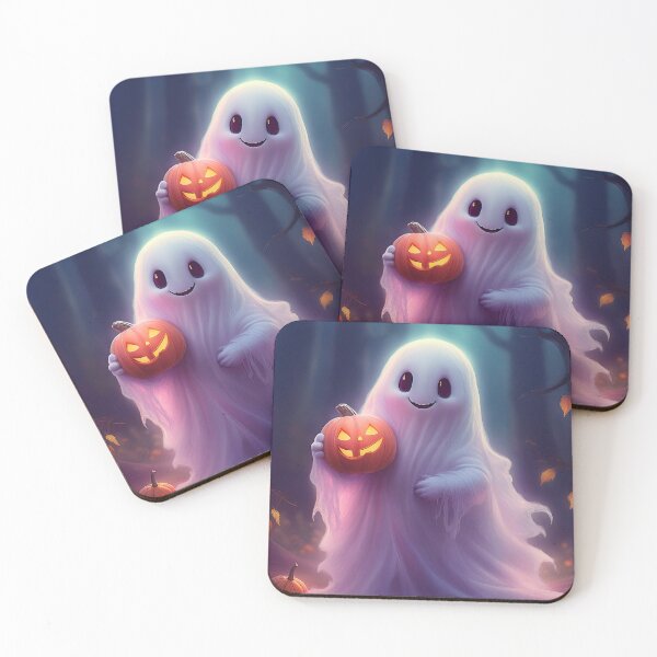 Item preview, Gleeful Ghoul's Halloween Greeting designed and sold by art-magic-ai.