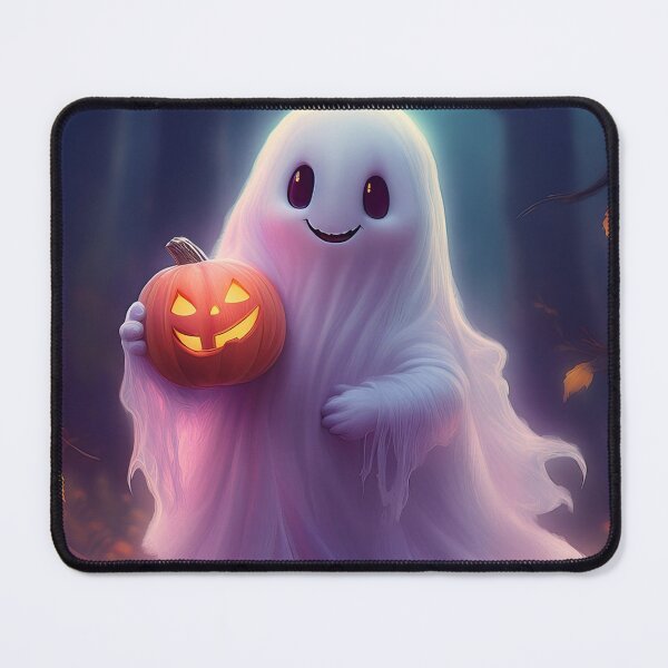 Item preview, Gleeful Ghoul's Halloween Greeting designed and sold by art-magic-ai.