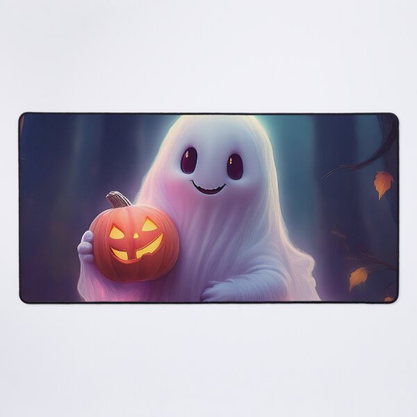 Item preview, Gleeful Ghoul's Halloween Greeting designed and sold by art-magic-ai.