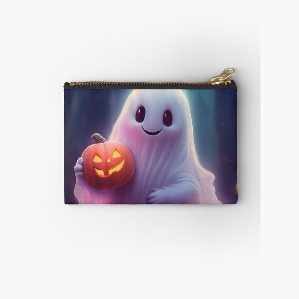 Item preview, Gleeful Ghoul's Halloween Greeting designed and sold by art-magic-ai.