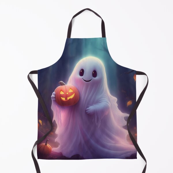 Item preview, Gleeful Ghoul's Halloween Greeting designed and sold by art-magic-ai.