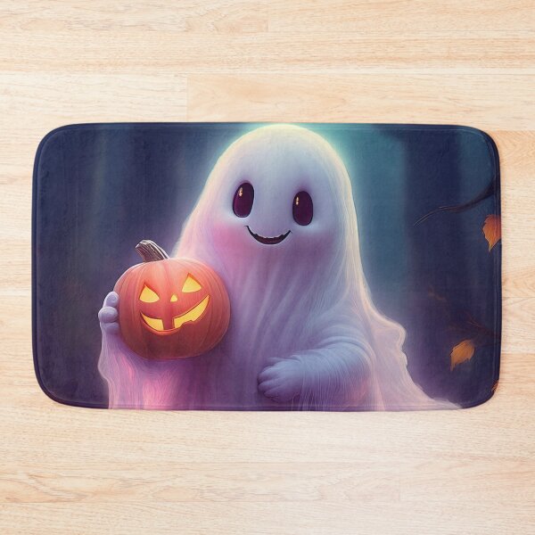 Item preview, Gleeful Ghoul's Halloween Greeting designed and sold by art-magic-ai.