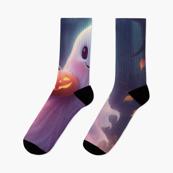 Item preview, Gleeful Ghoul's Halloween Greeting designed and sold by art-magic-ai.