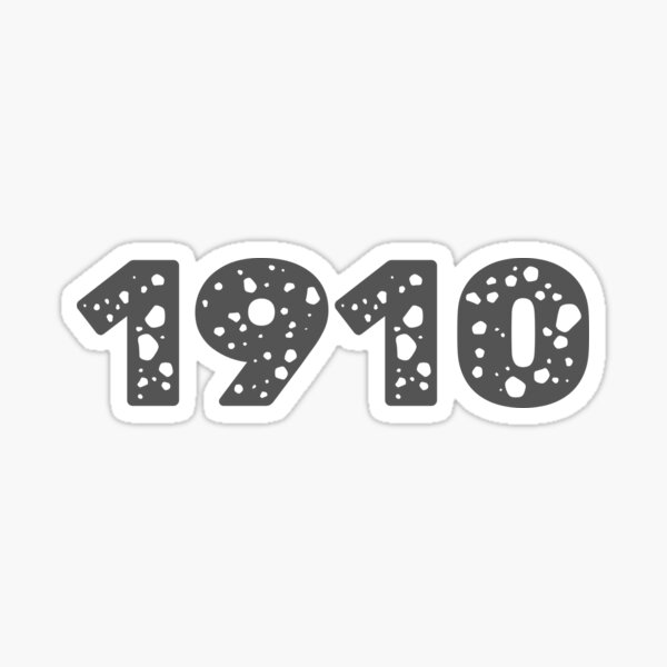 Artikel-Vorschau von Die Zahl 1910-, designt und verkauft von citmgpod.