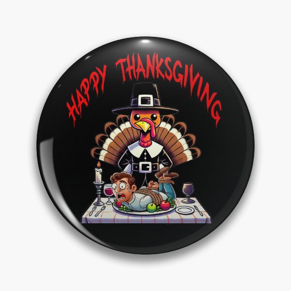 Item preview, Happy Thanksgiving! (Human Turkey Edition) designed and sold by KidRays.