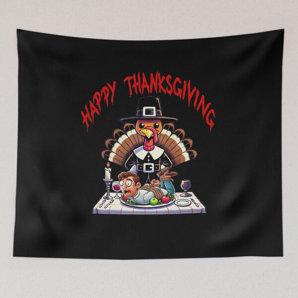 Item preview, Happy Thanksgiving! (Human Turkey Edition) designed and sold by KidRays.