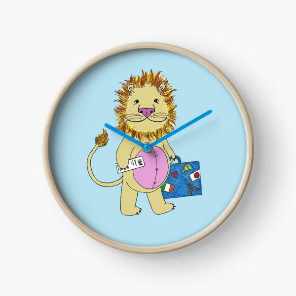 Baby Lion Traveler Clock