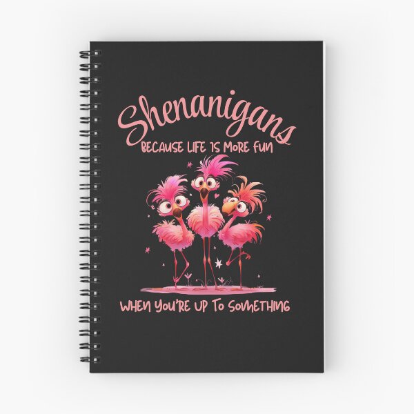 Aperçu de l'œuvre Flamants roses... Des manigances parce que la vie est bien plus amusante créée et vendue par AlienOccupation.