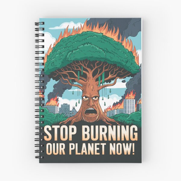Item preview, Stop Burning Our Planet– Protest message. designed and sold by paulo silveira.