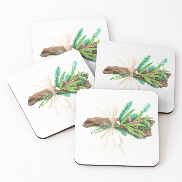 Item preview, Christmas Mistletoe twigs designed and sold by AnjaLiaDesigns.