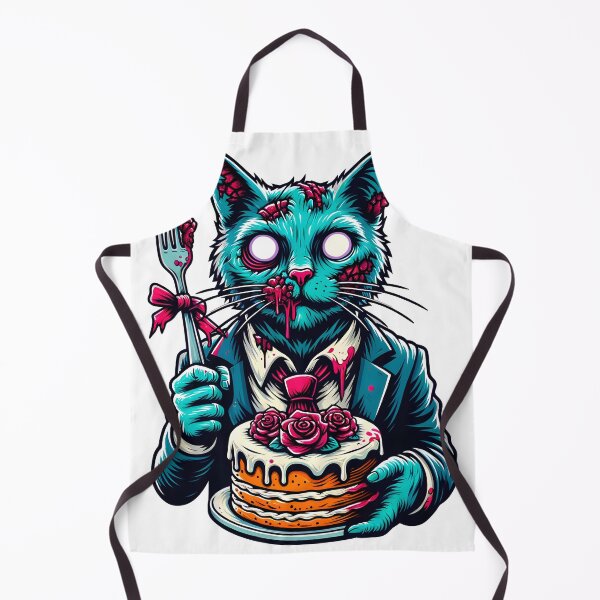 Item preview, Zombie birthday cat designed and sold by Travelcases.