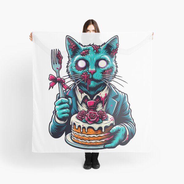 Item preview, Zombie birthday cat designed and sold by Travelcases.
